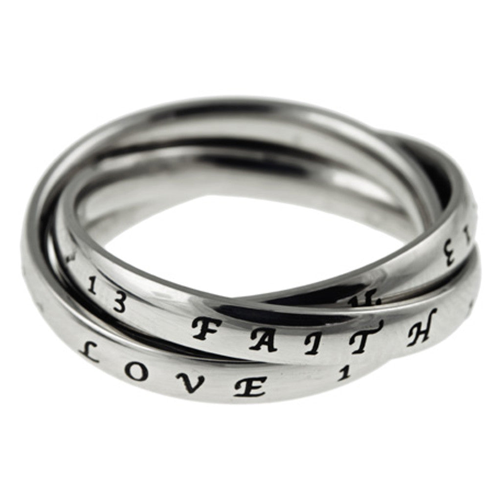 interlocking ring 1 Corinthians 13:13