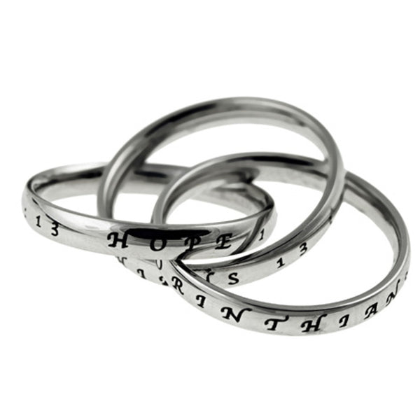 interlocking ring 1 Corinthians 13:13