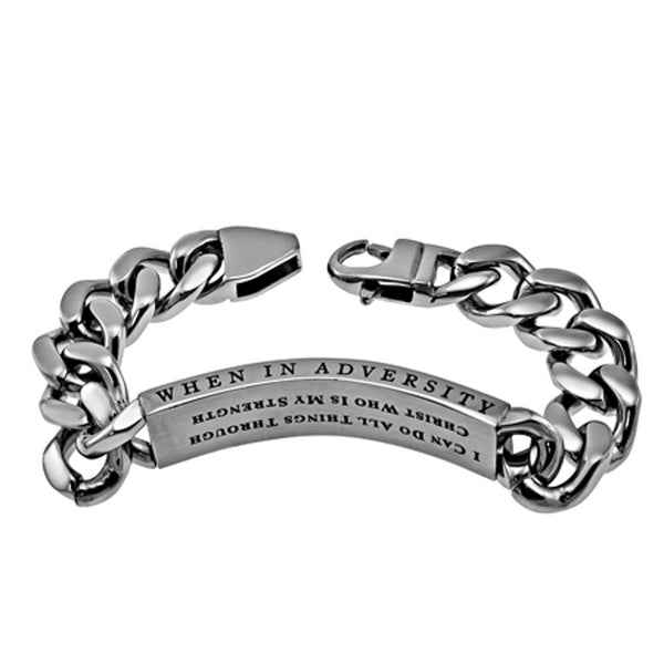 Christ My Strength Philippians Bracelet