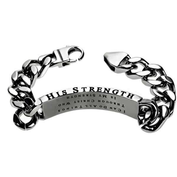 Crown Of Thorns Bracelet Christ My Strength
