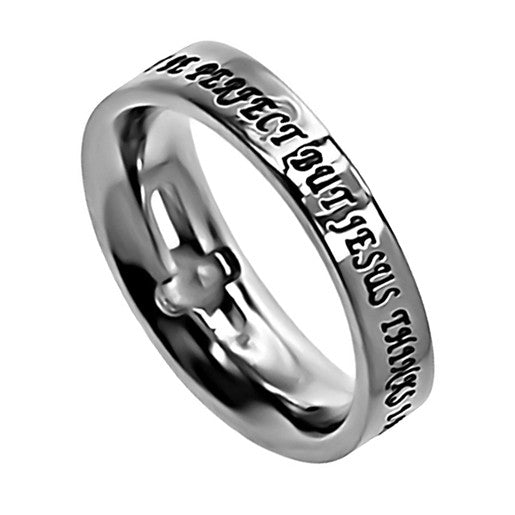 Cut Out Cross Ring