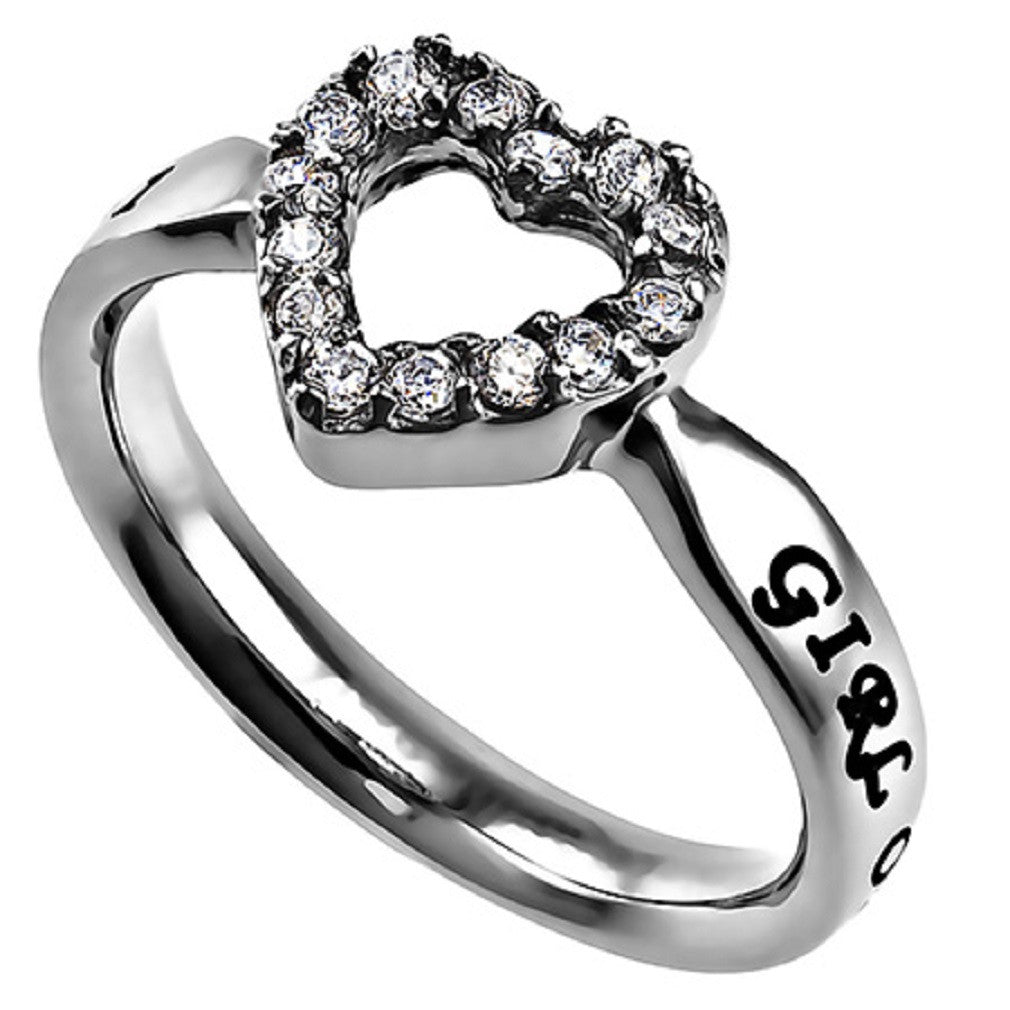 Girl Of God Proverbs Ring