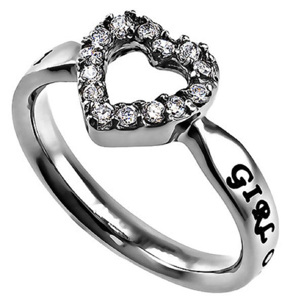 Girl Of God Proverbs Ring