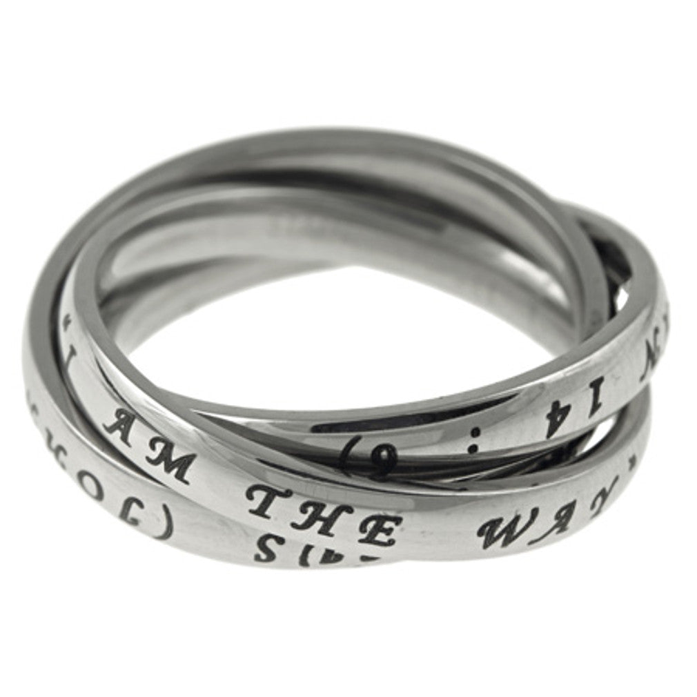interlocking ring John 14:6