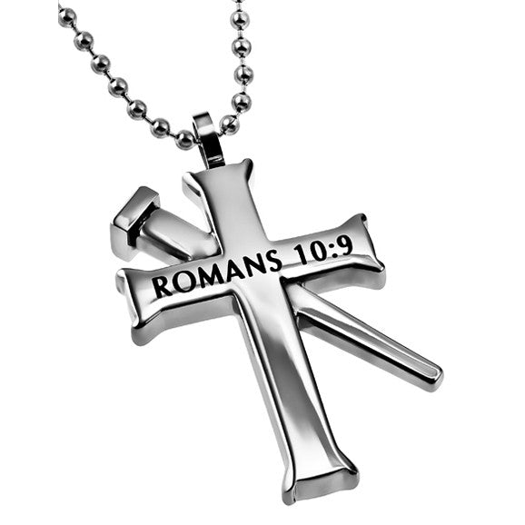Jesus Is Lord Romans Necklace