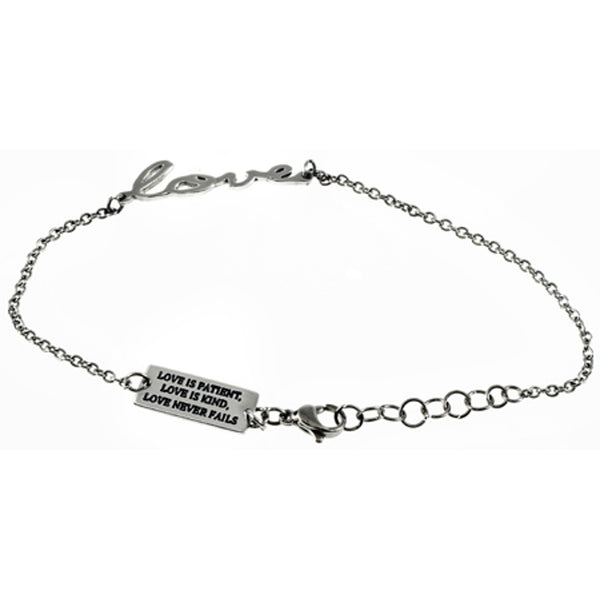 Love 1 Corinthians 1348 Bracelet