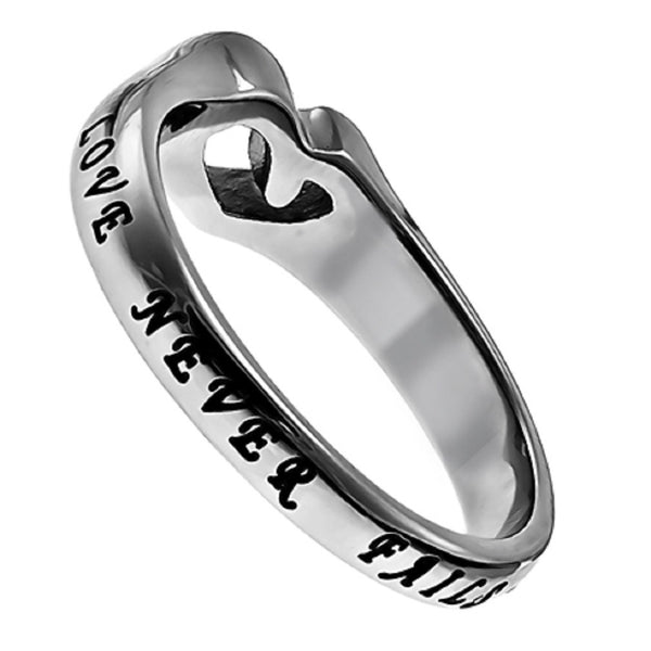 Love Never Fails Cor Ring