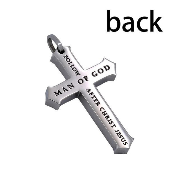 1 Timothy 6:11 Man Of God Necklace