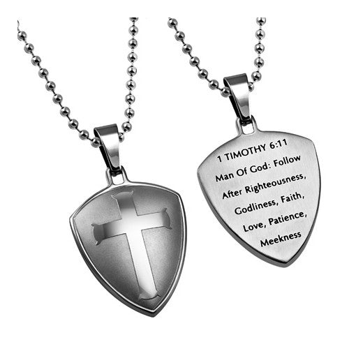 Man Of God 1 Timothy Necklace