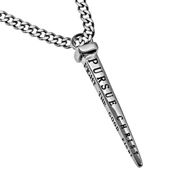 Cross Nail Pendant Man of God