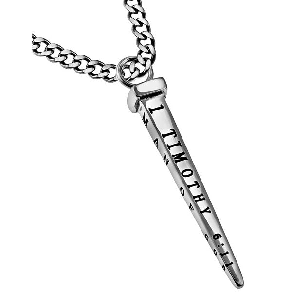 Nail Pendant Man of God