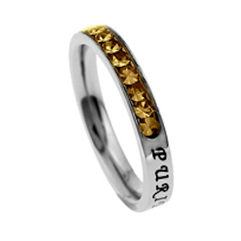 November Birthstone Ring