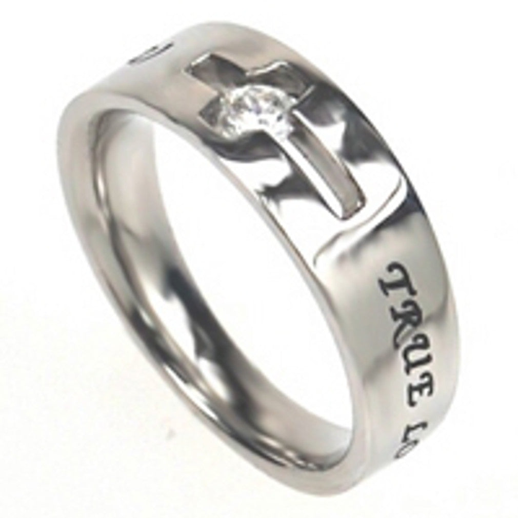 True Love Waits 1 Timothy 412 Ring