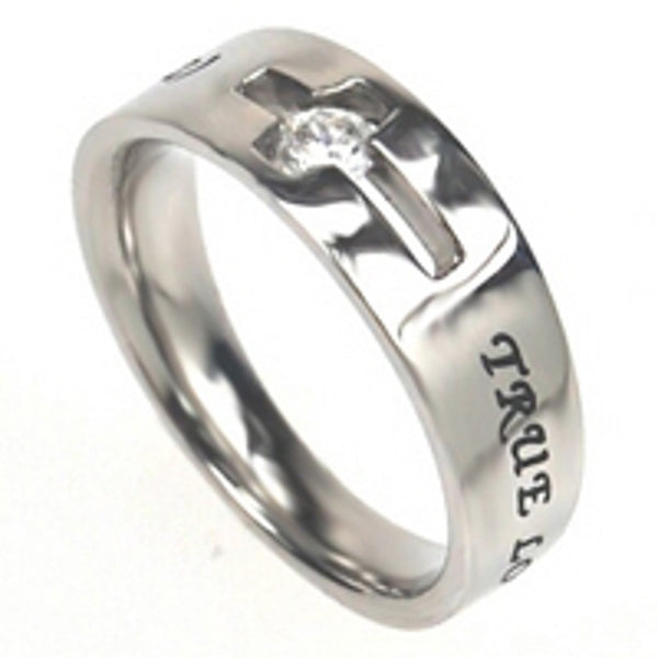 True Love Waits 1 Timothy 412 Ring