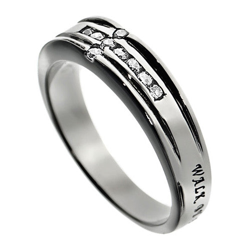 Walk By faith 2 Corinthians Ring