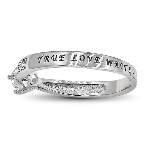 True Love Waits Chastity 1 Tim 4:12 Solitaire Ring 500X500 2