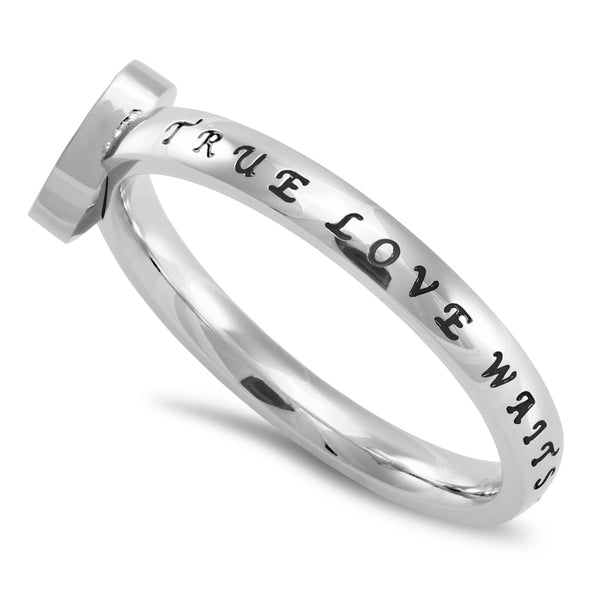 True Love Waits Ring for Teenage Girls