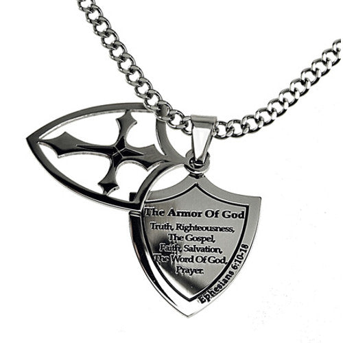 Armor of God Necklace Shield of Strength