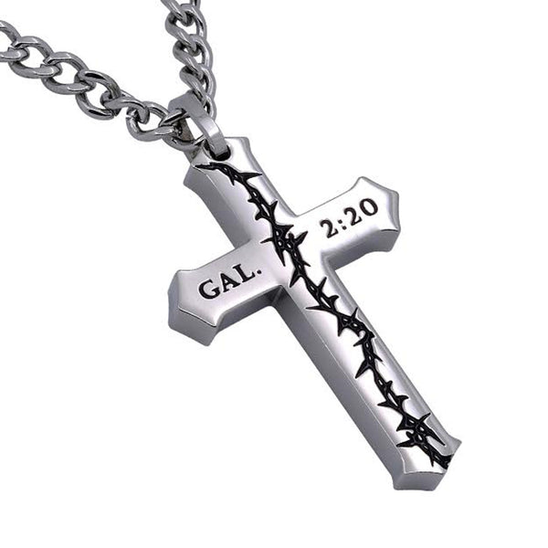 Crown Of Thorns Necklace Galatians 2:20