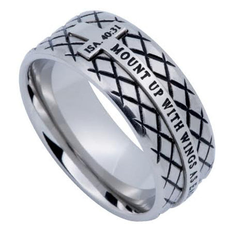 Isaiah 40:31 Inspirational Ring