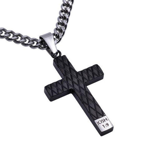 Joshua 1:9 Strong And Courage Necklace