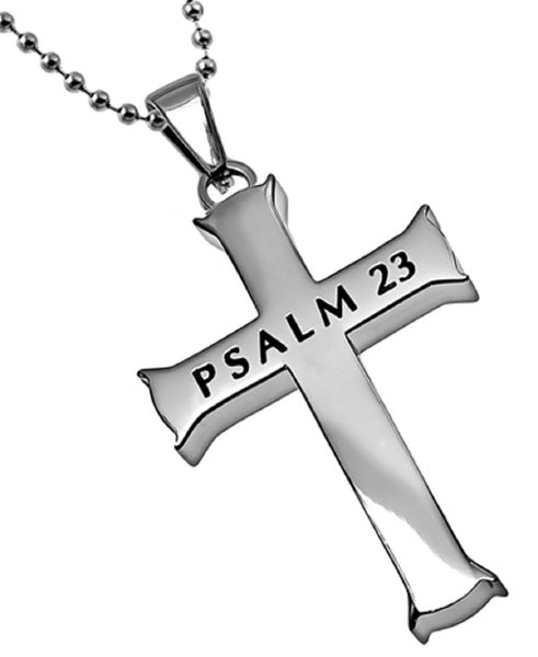 Lord Is My Shepherd Psa Necklace