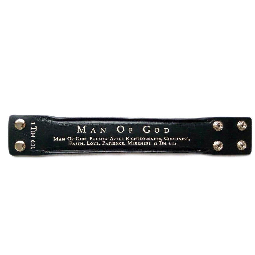 Man Of God 1 Timothy 6:11 Bracelet