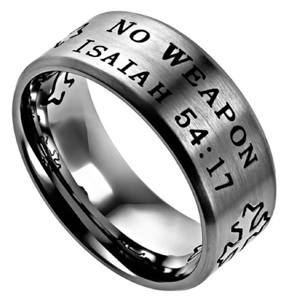 No Weapon Isa Ring