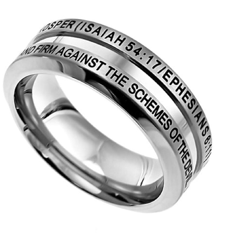 No Weapon Isaiah Ring