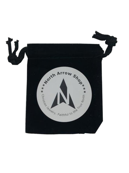 North Arrow Shop Jewelry Gift Bag Velvet