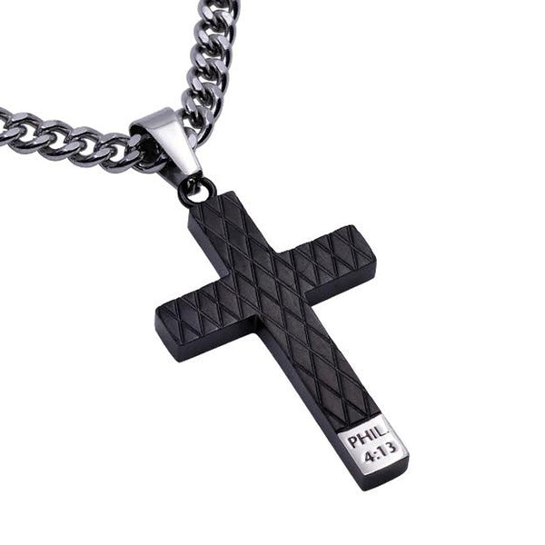 Philippians 4:13 Christ My Strength Necklace