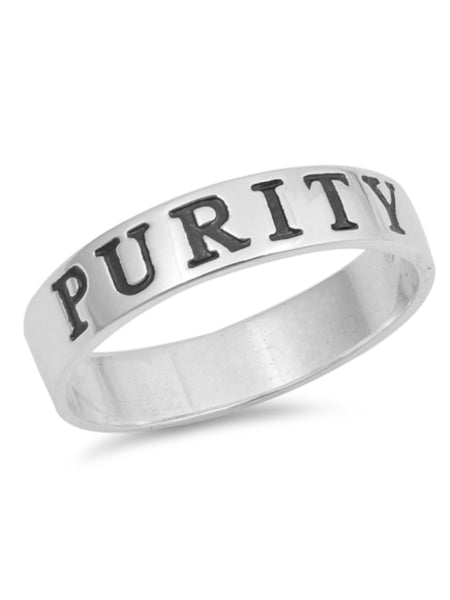 Purity Promise Ring 925 Silver