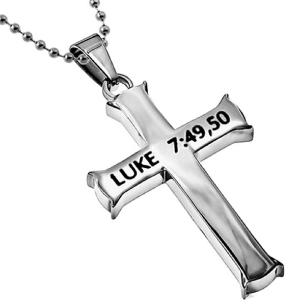 Saved By Faith Luke Necklace
