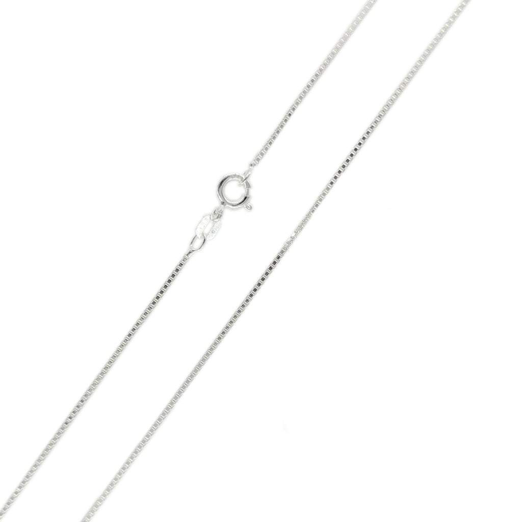 KALIFANO | 18 Italian Sterling Silver Snake Chain Necklace 1.5mm