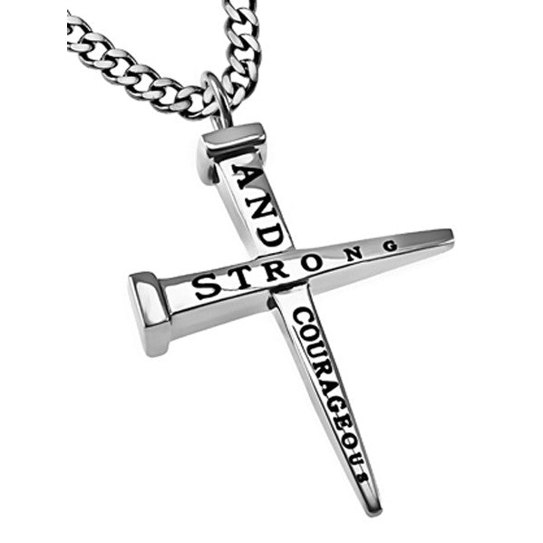 Strong And Courageous Joshua Necklace