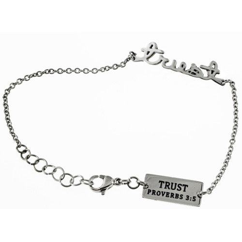 Trust Bracelet Christian Jewelry