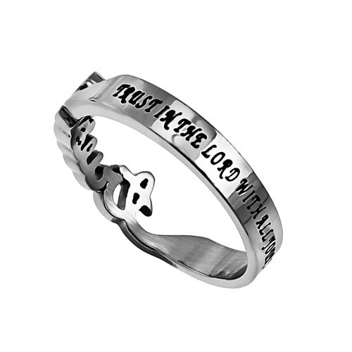Trust Proverbs Ring