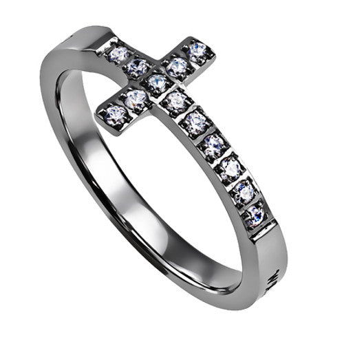 Faith and cross ring cheap